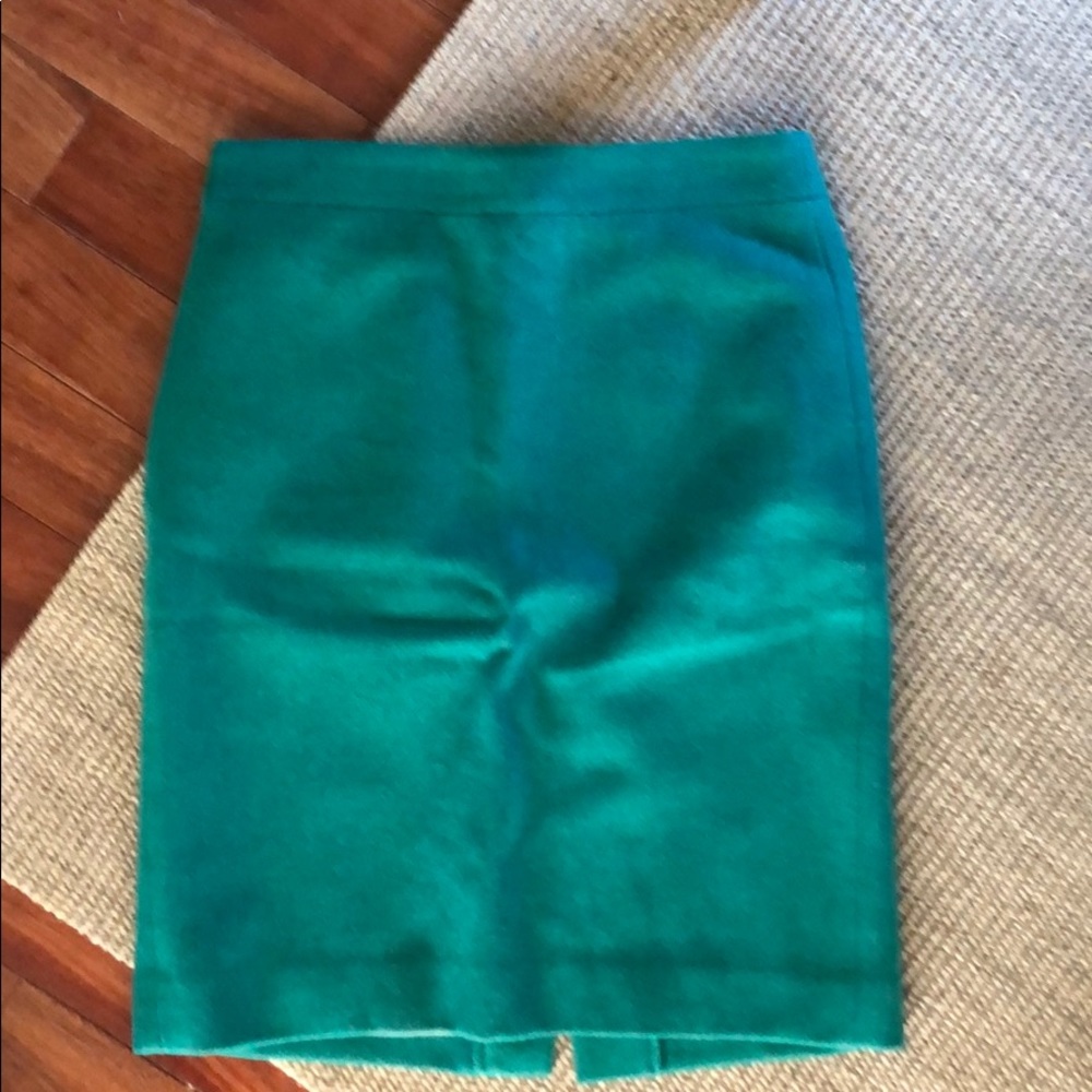 J. Crew wool pencil skirt